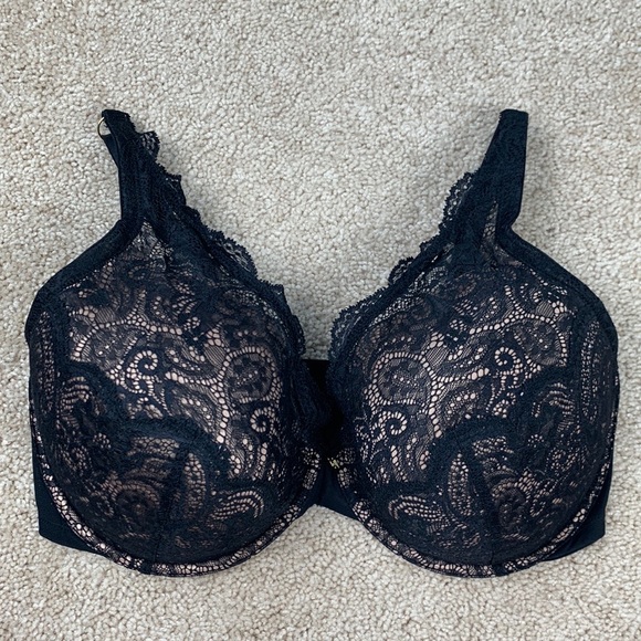 ThirdLove Other - Thirdlove black 24/7 lace contour plunge bra 38F